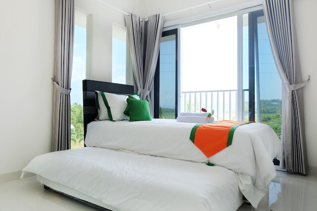 ヴィラジョグジャグランドバレー、プライベートプール付きシンプリーホーミー