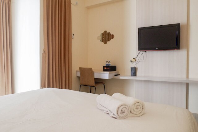 クラシック モダン スタジオ ルーム (ノー キッチン) アット マイ タワー アパートメント