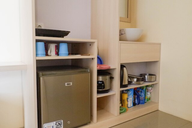 クラシック モダン スタジオ ルーム (ノー キッチン) アット マイ タワー アパートメント