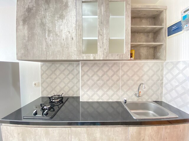 ブライト スタジオ ルーム アット ビバリー ダゴ アパートメント