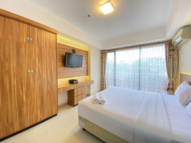 スペーシャス スタジオ ルーム アット ビバリー ダゴ アパートメント