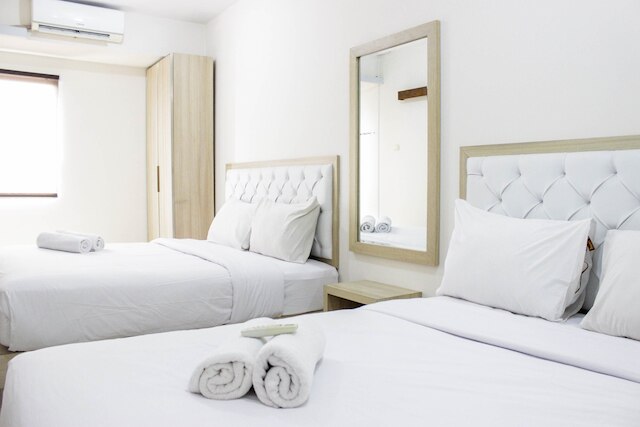 スペーシャス & デラックス 2 ベッBR ゲートウェイ アーマド ヤニ チカダズ アパートメント