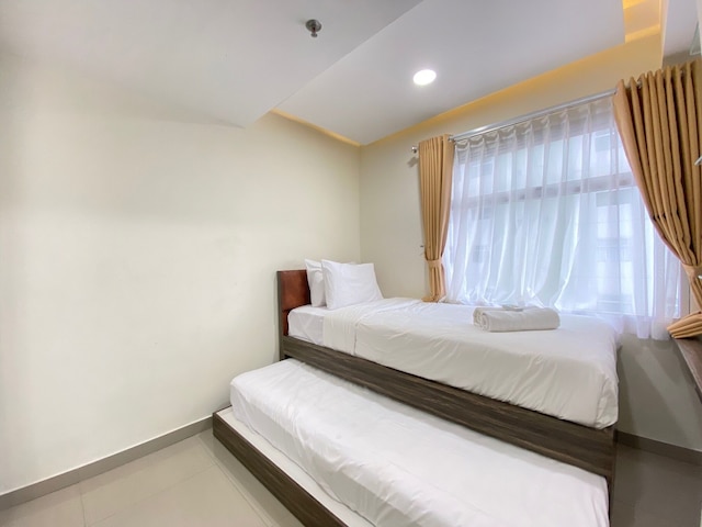 コンフィー3 ベッBーム アット グランド アジア アフリカ バンドン アパートメント