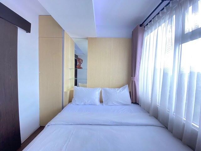 クイト2ベッBR アパートメント AC イン リビング ルーム アット ザ ジャルディン チハンペラス