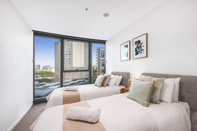 ベッBルー ラグジュアリー スカイタワー -CBD - プール - ギム -Netflix