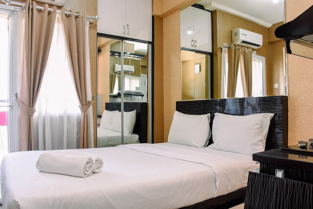 コージー ステイ スタジオ ルーム アット グリーン プラムカ シティ アパートメント