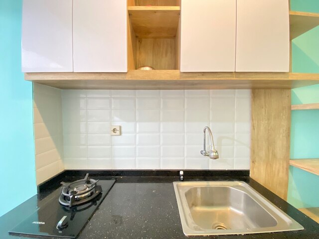 モダン アンド コンフィー スタジオ ルーム アット グランド アジア アフリカ アパートメント