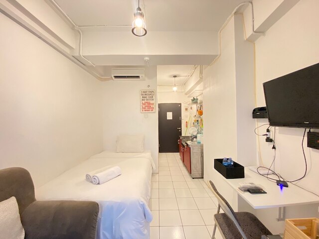 コージー スタジオ ルーム アット グランド アジア アフリカ アパートメント