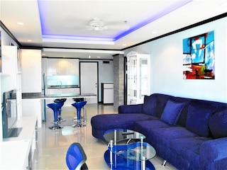 ジョムティエンビーチのシービュー16階コンド