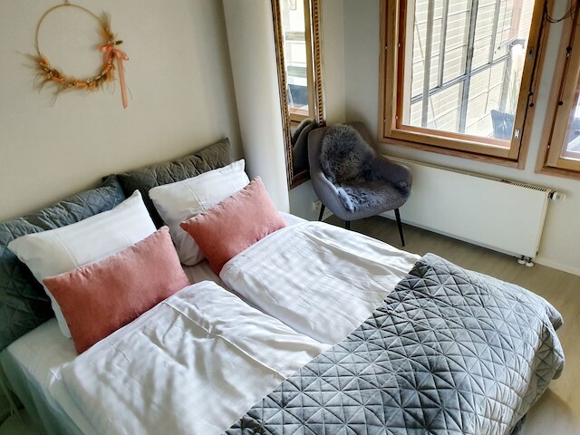 スーパー ブ1 ベッBルーム ホーム ウィズ サウナ アンド テラス