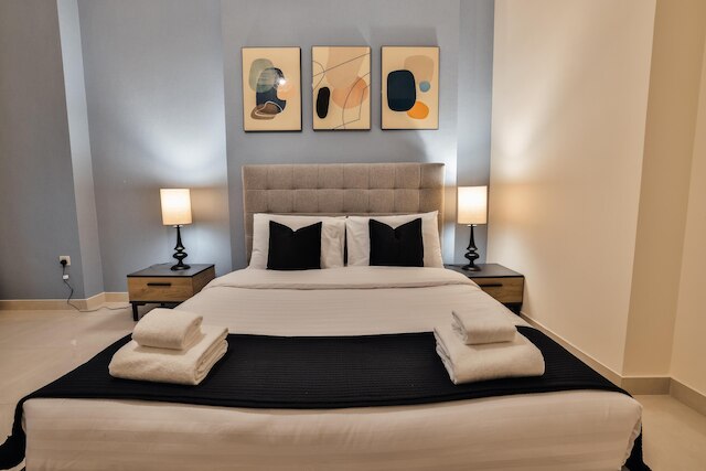 リックス 1 ベッド アパートメント - バルコニー & ビュー