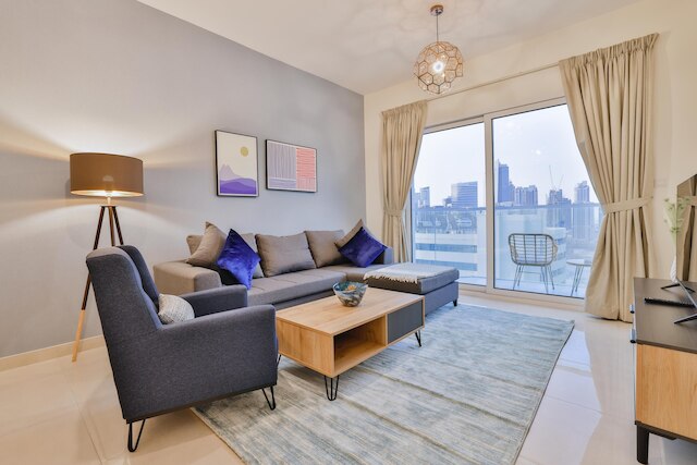 リックス 1 ベッド アパートメント - バルコニー & ビュー