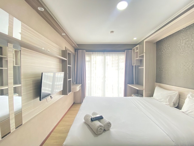 モダン アンド コージー スタジオ ルーム アット ゲートウェイ パスツール アパートメント