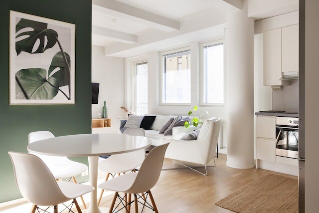 スタイリッシュ ブライト 42M2 スタジオ ウィズ バルコニー