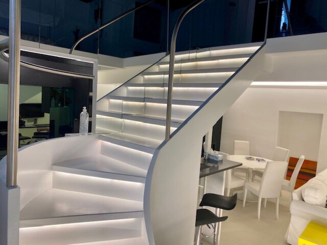 ローマの最もエレガントなエリアに広がる2階建てのデザイナー物件