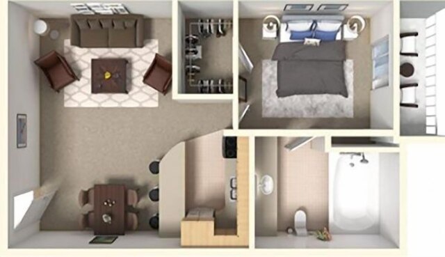 213 フルリーファニッシュド 1BR スイート-アウトドアプール! バイ レッドオーニング