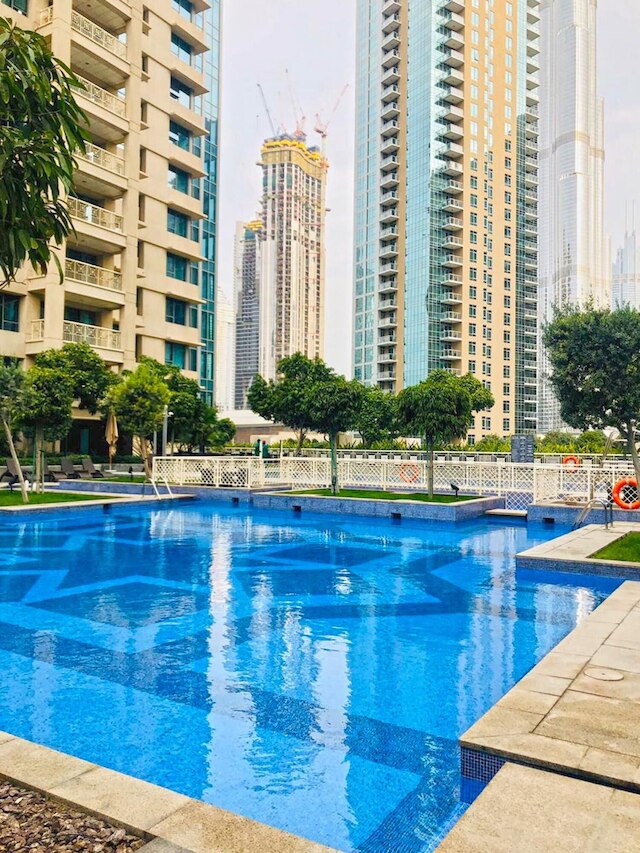 スペクタキュラー 2ベッドルーム ウィズ ブルジュ・ハリファ ファウンテン ビュー