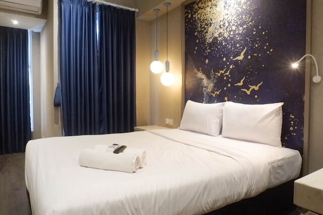 エレガント モダン ラグジュリアス スタジオ アパートメント アット ベンソン タワー スーパーモール マンション