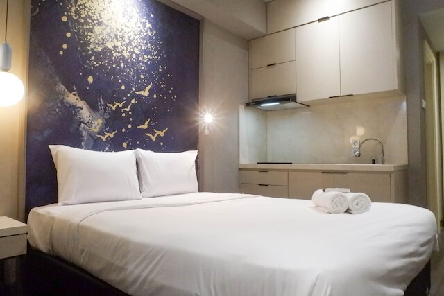 エレガント モダン ラグジュリアス スタジオ アパートメント アット ベンソン タワー スーパーモール マンション