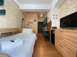 ボヘミアン ビューティー スタジオ ルーム アット グランド アジア アフリカ アパートメント