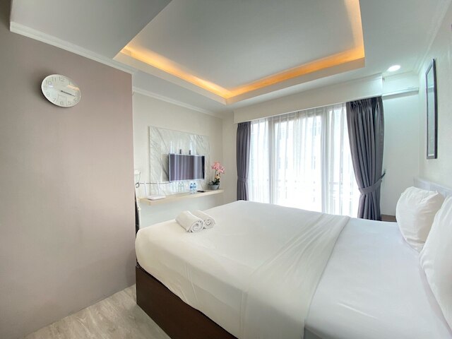 ゴージャス スタジオ ルーム アット グランド アジア アフリカ アパートメント