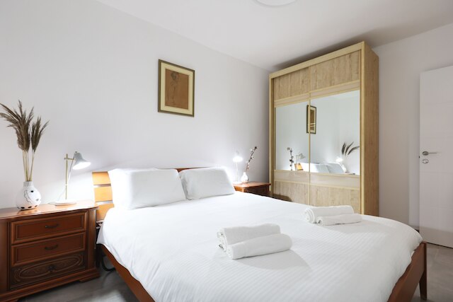 モダン アンド スタイリッシュ 2ベッBルーム アパートメント