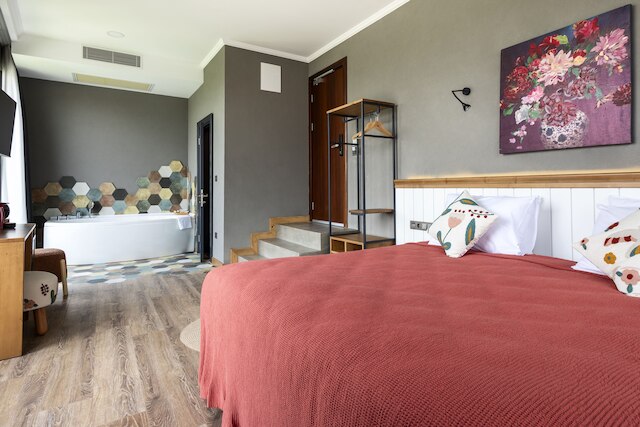 イスタンブール オールドシティ カラフル ハウス バラット ペトリオン オテル