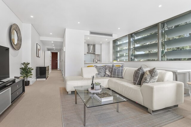 エレガントな驚くべきマリーナビュー