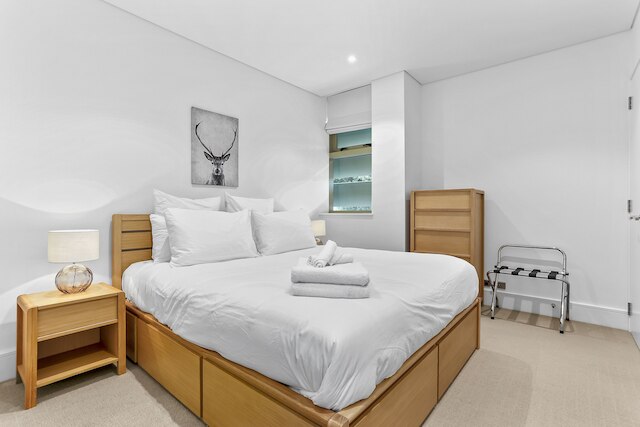 エレガントな驚くべきマリーナビュー