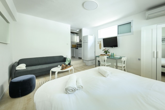 活気のある近隣のコージースタジオアパート