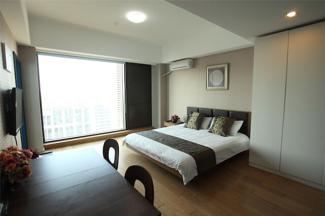 レー ジア シュアン インターナショナル コンベンション センター ブランチ (乐家轩精品酒店服务公寓 青岛会展中心海水浴场店)