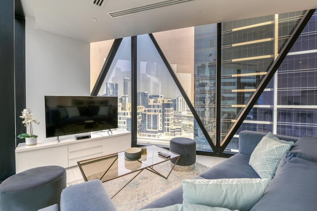 ラグジュアリー アパートメント ウィズ バージュ カリファ ビュー ドバイ キャナル アクセス