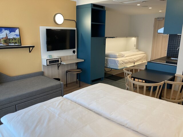 アパートスタイルホテル アダージオ アクセス ハンブルク