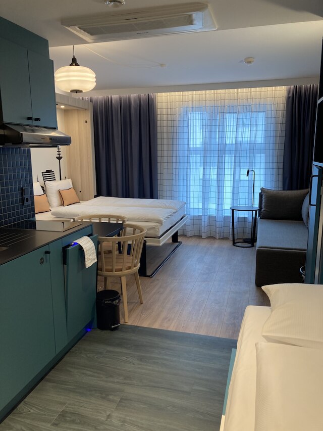 アパートスタイルホテル アダージオ アクセス ハンブルク