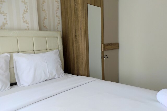 シンプリー アンド クリーン 2ベッドルーム アパートメント  アット ヴィダ ビュー マカッサル