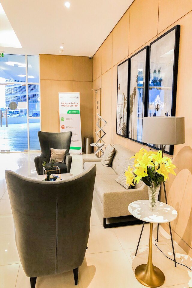 アジジ・アリヤの完全に家具付きのスタジオ