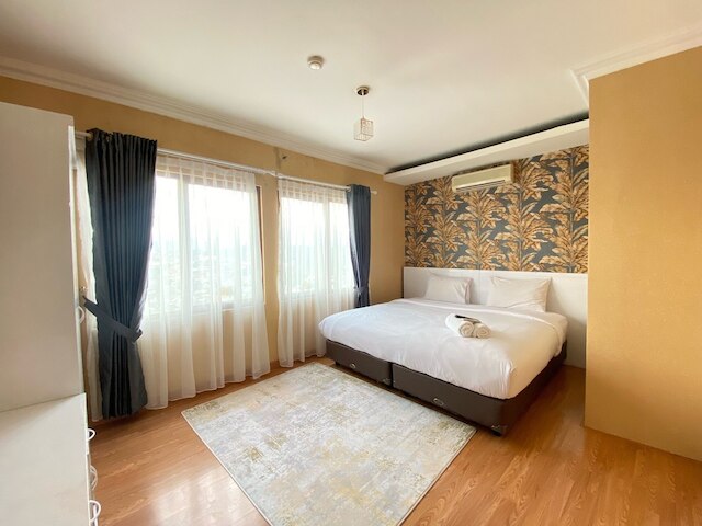 コージー ファーニッシュド 3 ベッBRム アット グランド セティアブディ  アパートメント