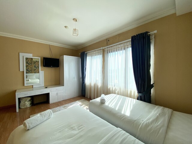 コージー ファーニッシュド 3 ベッBRム アット グランド セティアブディ  アパートメント