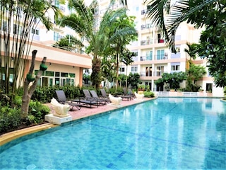 1  ベッド  コンドミニアム ウィズ ダイレクト プール アクセス ジョムティエン