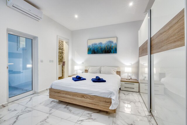 モダン1 ベッドルーム  アパートメントセントラル ロケーション