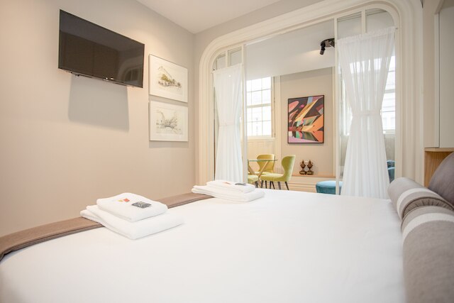 リビング - セドフェイタ・チャーミングアパートメント