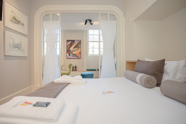 リビング - セドフェイタ・チャーミングアパートメント