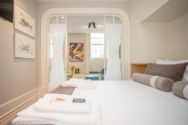 リビング - セドフェイタ・チャーミングアパートメント