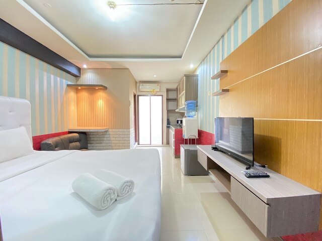 スペーシャス スタジオ ファーニッシュド  アパートメント  アット ゲートウェイ アーマド ヤニ チカダズ バンドン