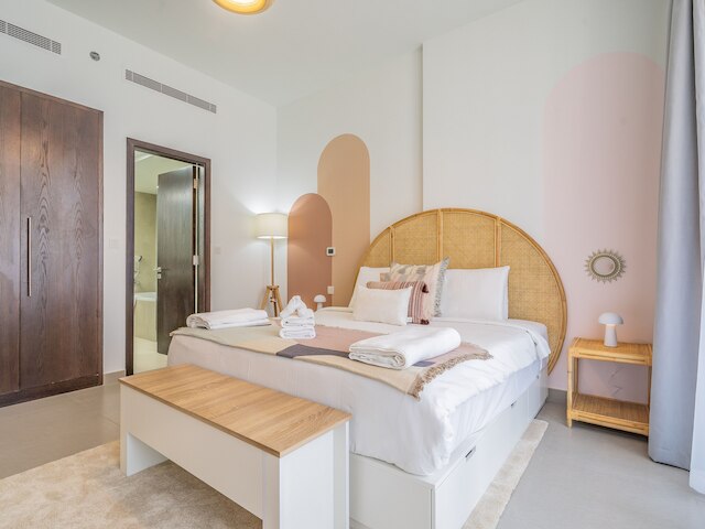 チャーミング トロピカル アパートメント デュバイ モールから数分