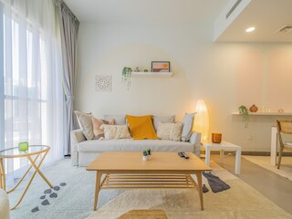 チャーミング トロピカル アパートメント デュバイ モールから数分