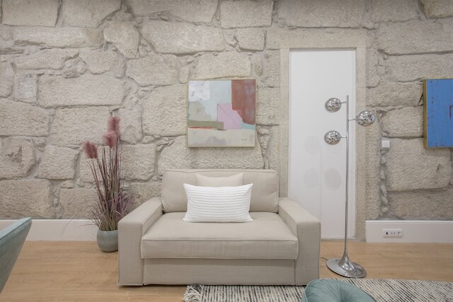 リビング - ダウンタウン ラグジュアリー アパートメント 0T