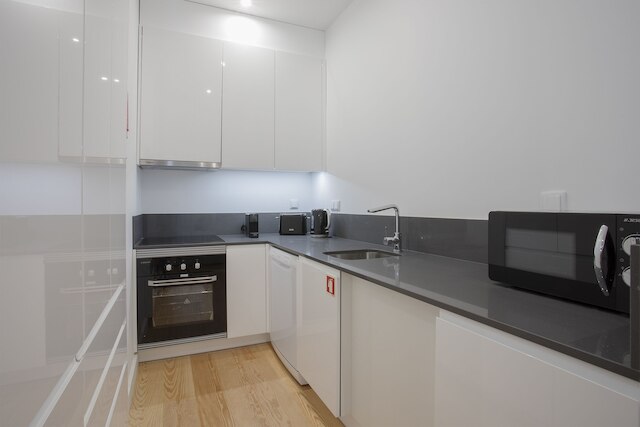 リビング - ダウンタウン ラグジュアリー アパートメント 1R