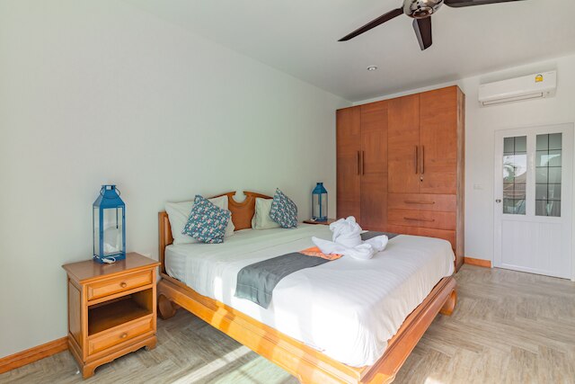 プライベートプール付き3BDRヴィラ ビーチまで200m