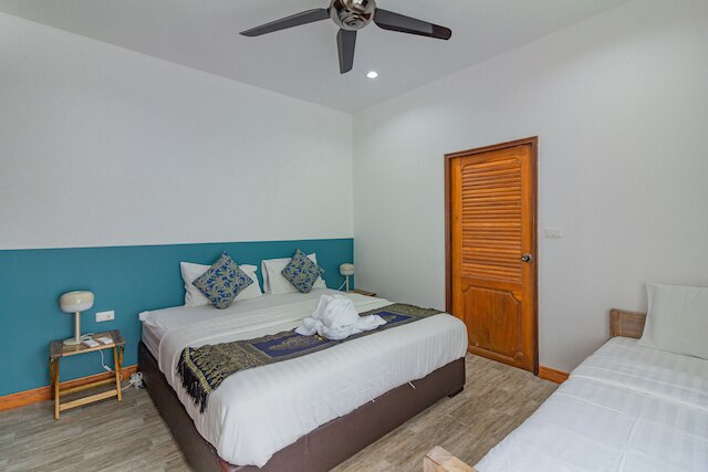 プライベートプール付き3BDRヴィラ ビーチまで200m